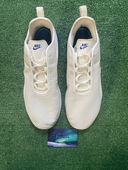 Nike air max motion 2 white game royal size 11men/12.5women