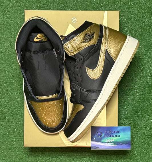 Jordan 1 Black Metallic Gold
