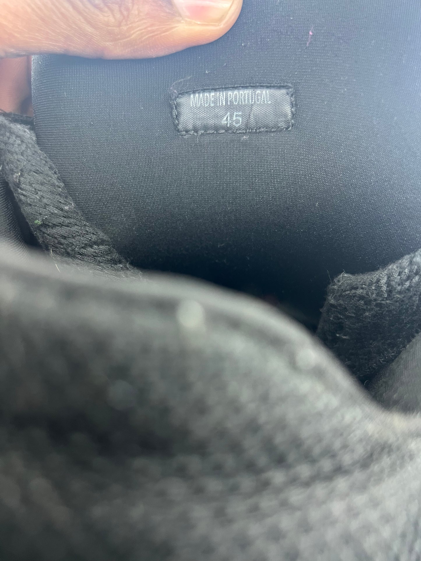 Lanvin Curb black Sneakers size 12men/13.5women(EU 45)