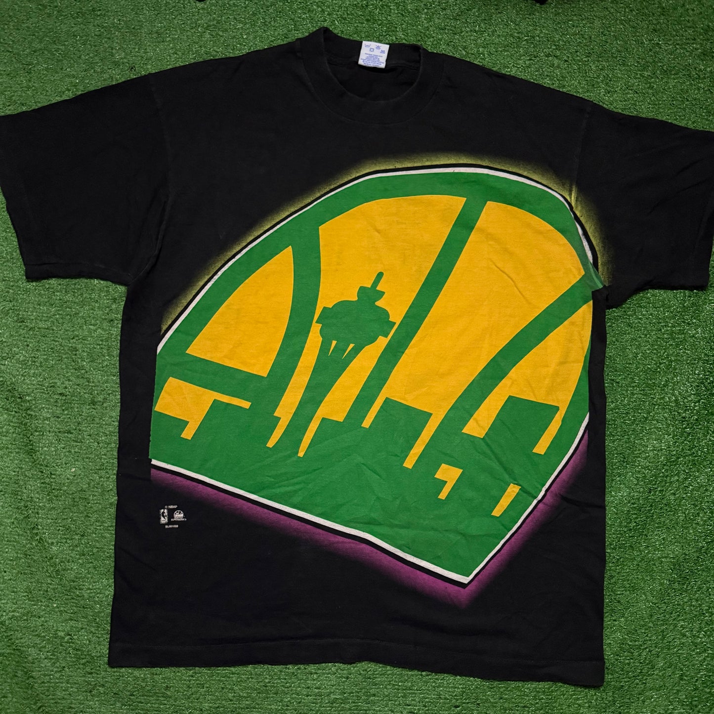 Vintage Seattle SuperSonics Big Logo Shirt