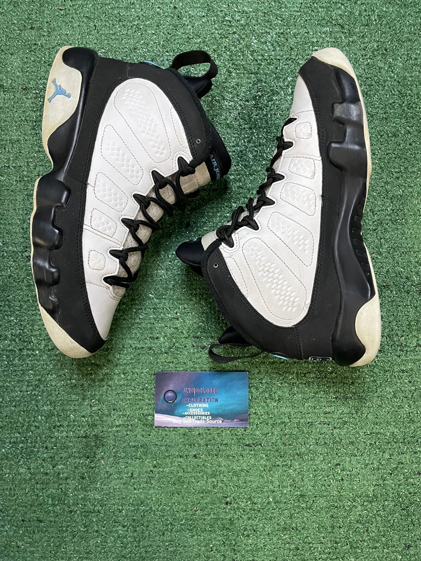 Air Jordan 9 university blue size 7youth/8.5women