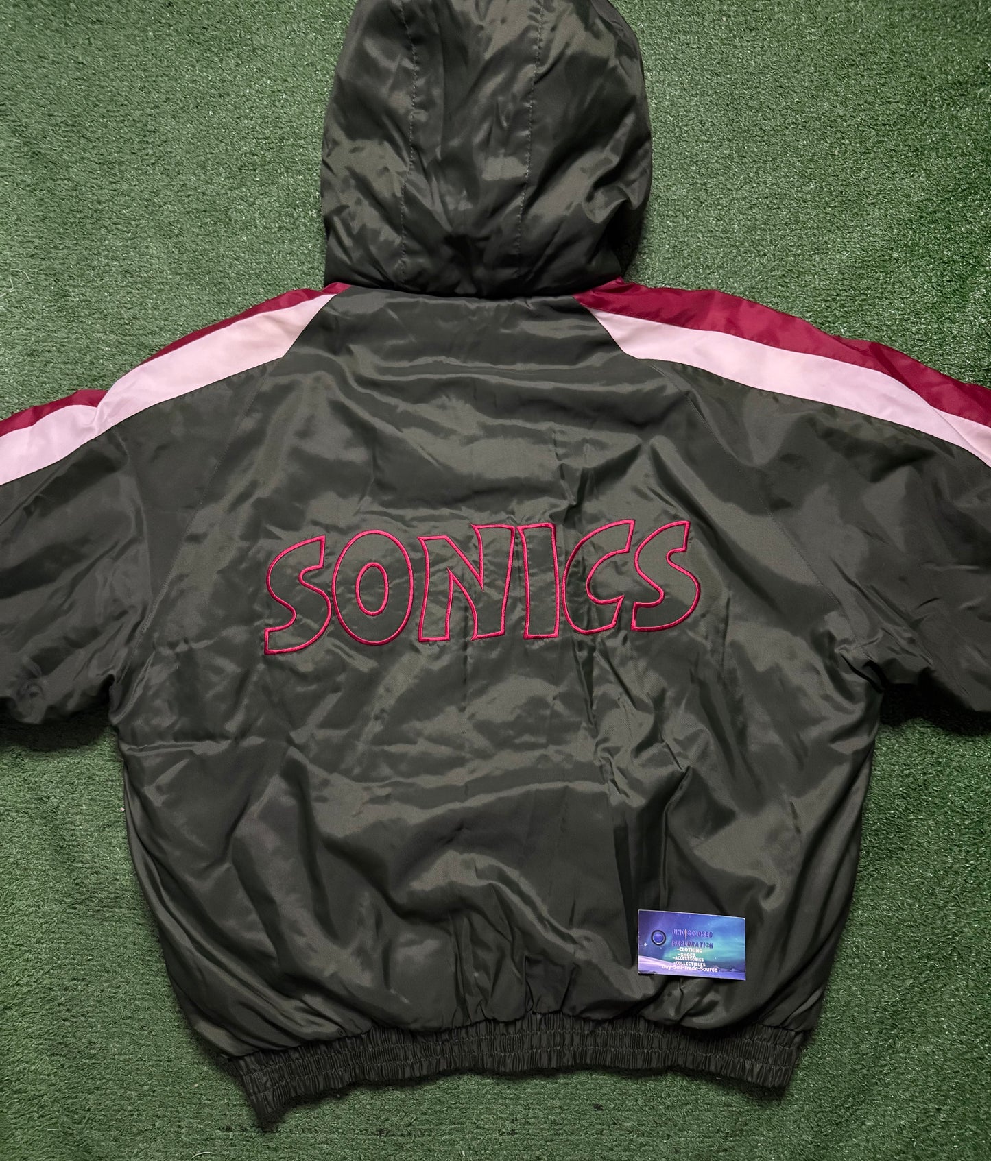 Vintage Seattle SuperSonics Jacket Fan Gear