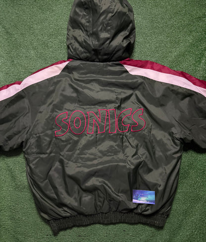 Vintage Seattle SuperSonics Jacket Fan Gear