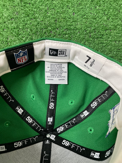 Seattle Seahawks 30th season patch Fitted Hat
