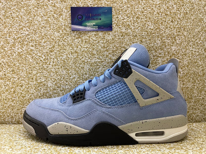 Jordan 4 University Blue 10.5 Men/ 12 Women “Preowned”