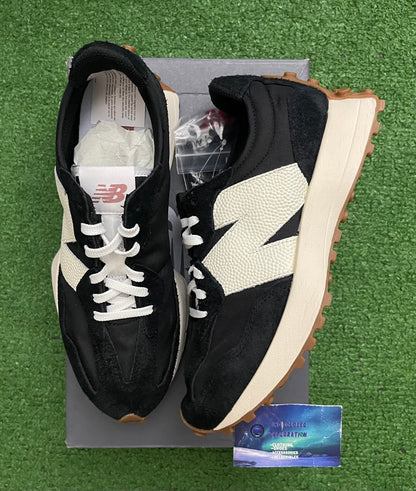 New Balance 327 Black White Gum