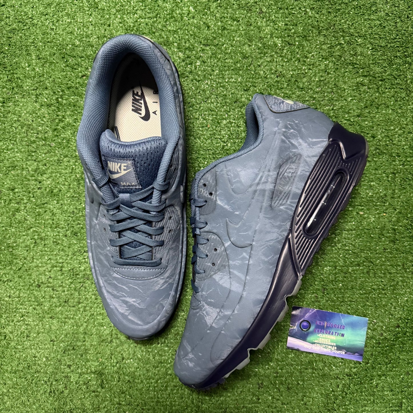 Nike Air Max 90 Thunder Storm 13 Men “Preowned”