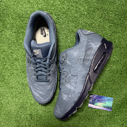 Nike Air Max 90 Thunder Storm 13 Men “Preowned”