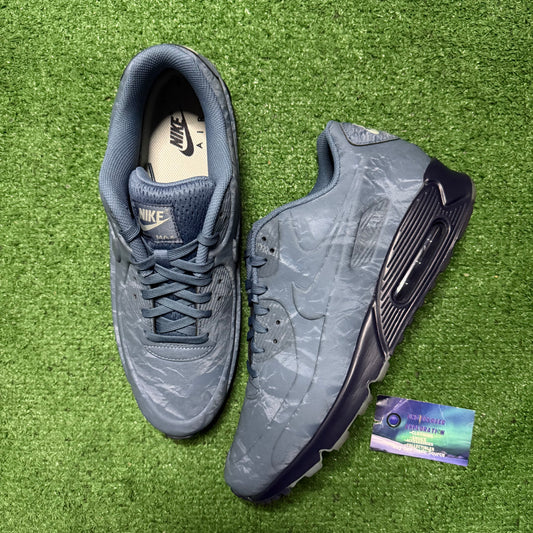 Nike Air Max 90 Thunder Storm 13 Men “Preowned”