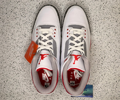 Jordan 3 Fire Red