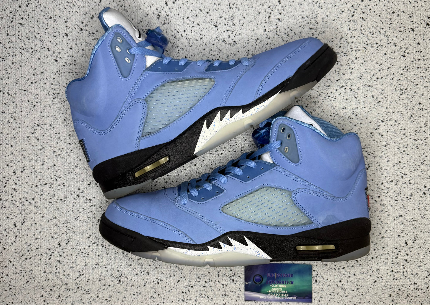Jordan 5 UNC 13 Men/14.5 Women “Preowned”