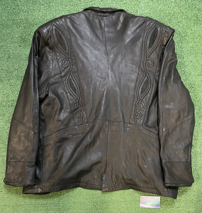Vintage 1990s leather jacket