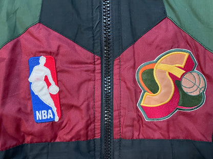 Vintage 1990s Seattle Sonics Reversible pro player jacket