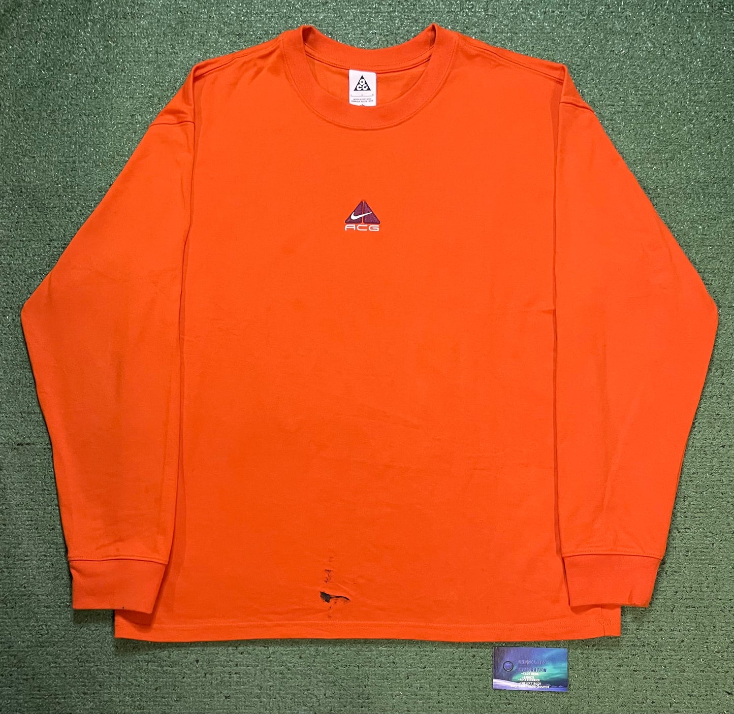 Nike ACG orange lungs longsleeve