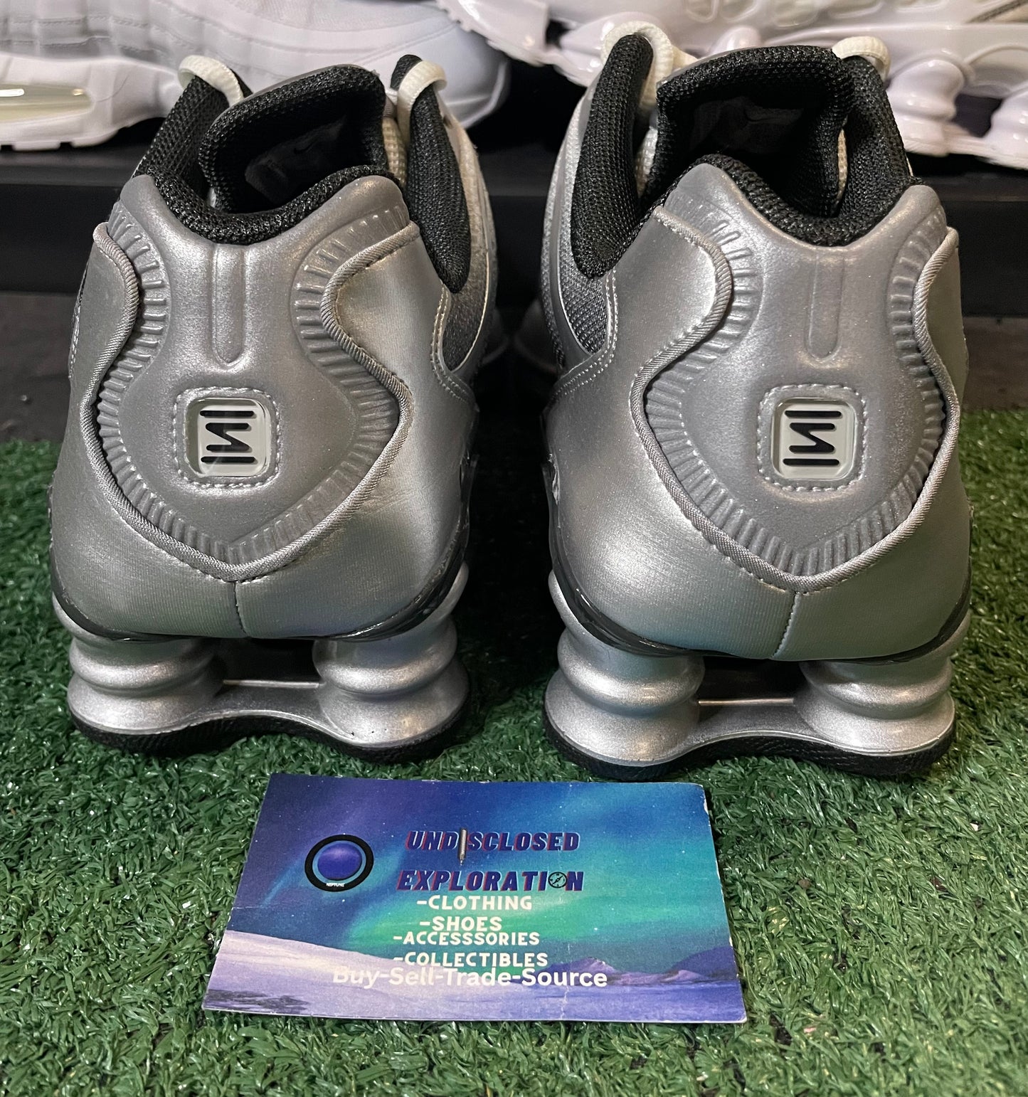Nike Shox TL metallic silver
