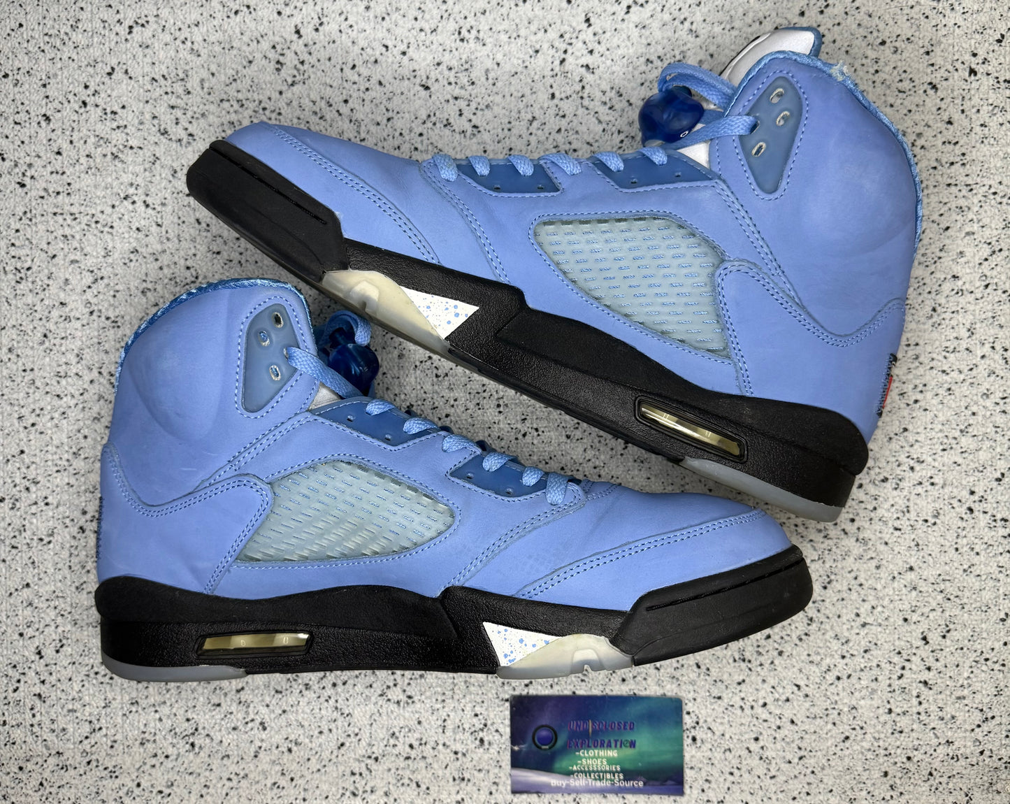 Jordan 5 UNC 13 Men/14.5 Women “Preowned”