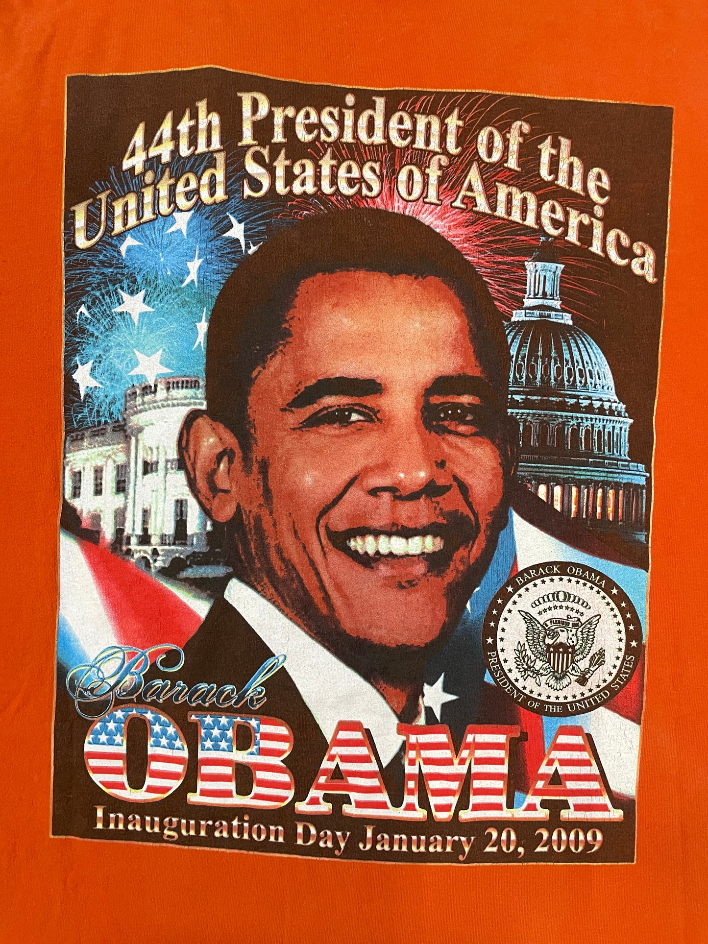 Vintage 2000s Barack Obama Vs John McCain tee