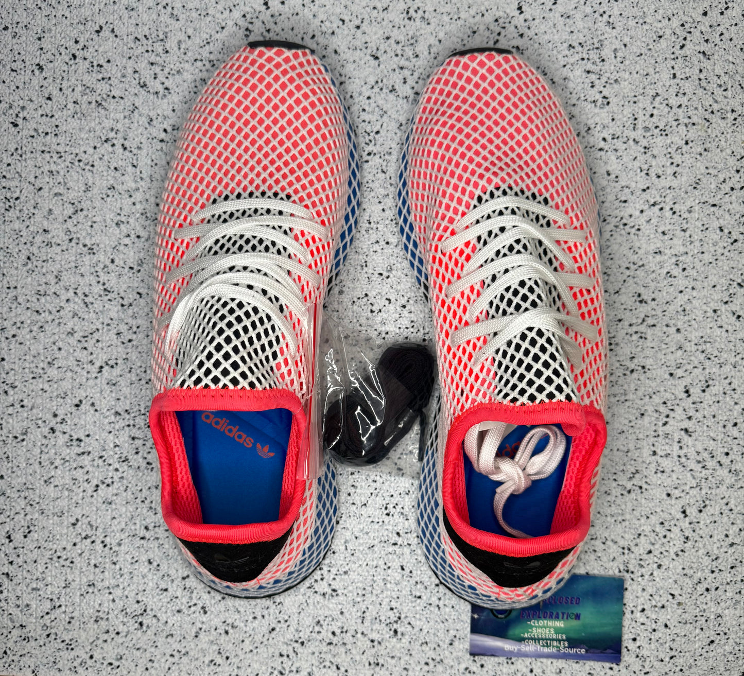 Adidas Deerupt Red Blue