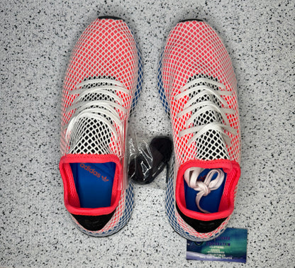 Adidas Deerupt Red Blue