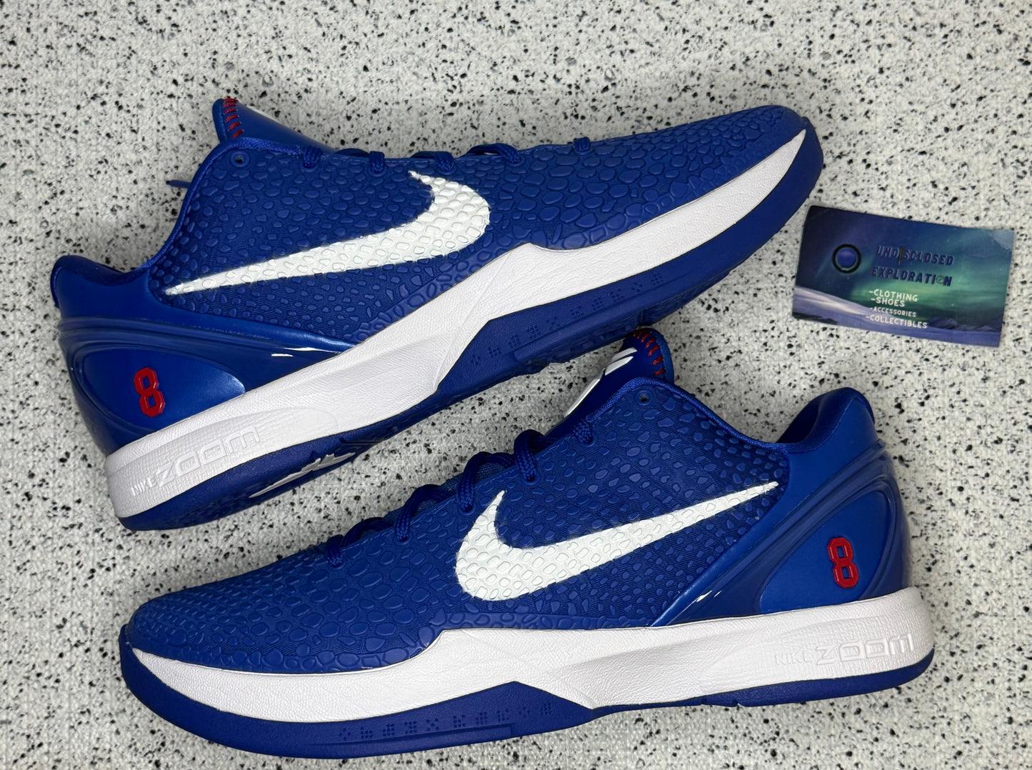Nike Kobe 6 Dodgers 12 Men/13.5 Women “Preowned”