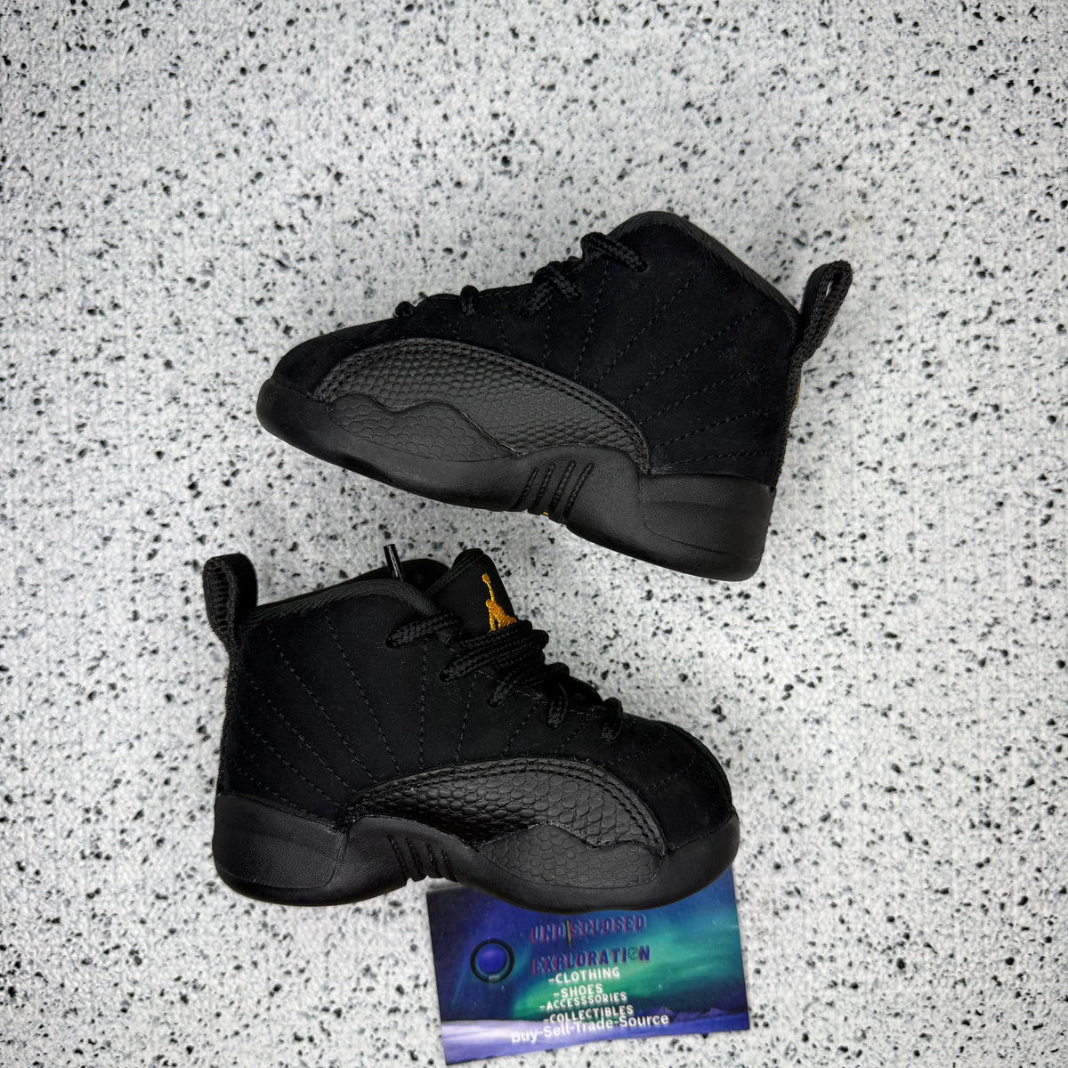 Jordan 12 Black Taxi Toddler 4 C “Preowned”