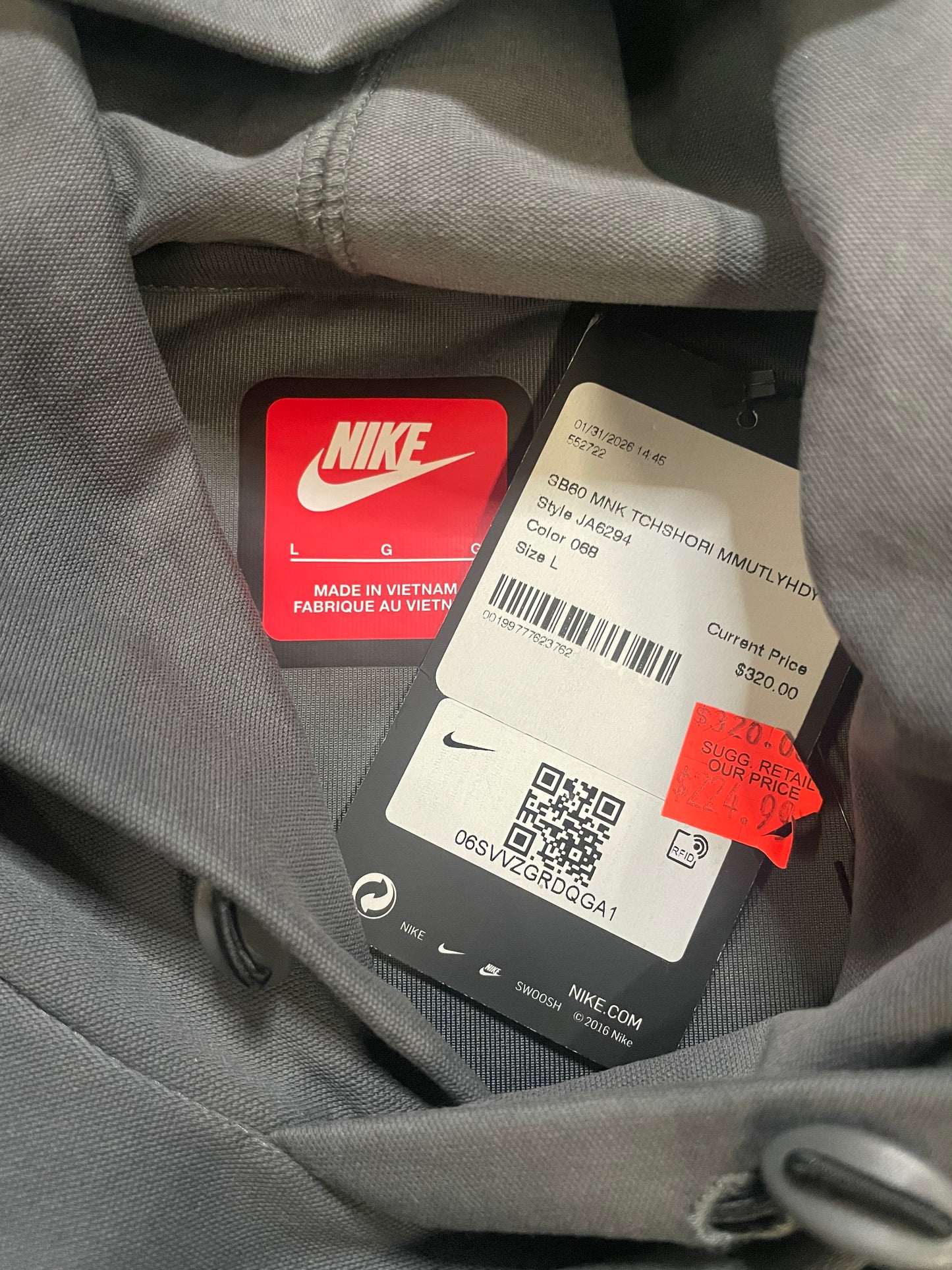 Nike Tech Dri-FIT Shori Knit Utility NFL studded Hoodie