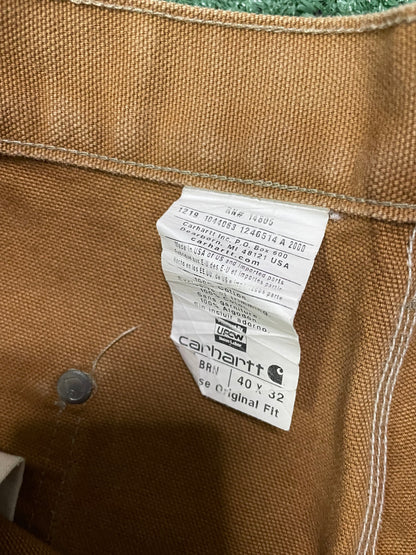 Carhartt tan double knee pants