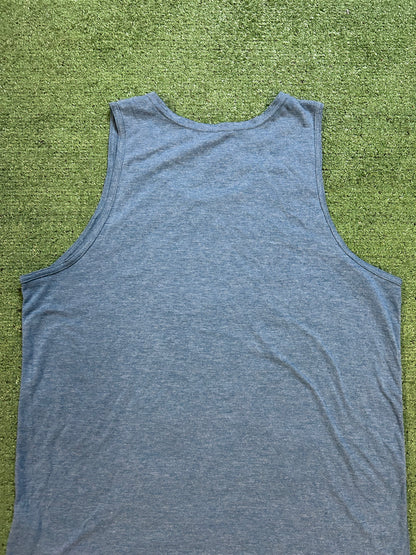 Patagonia capilene cool trail blue tank top