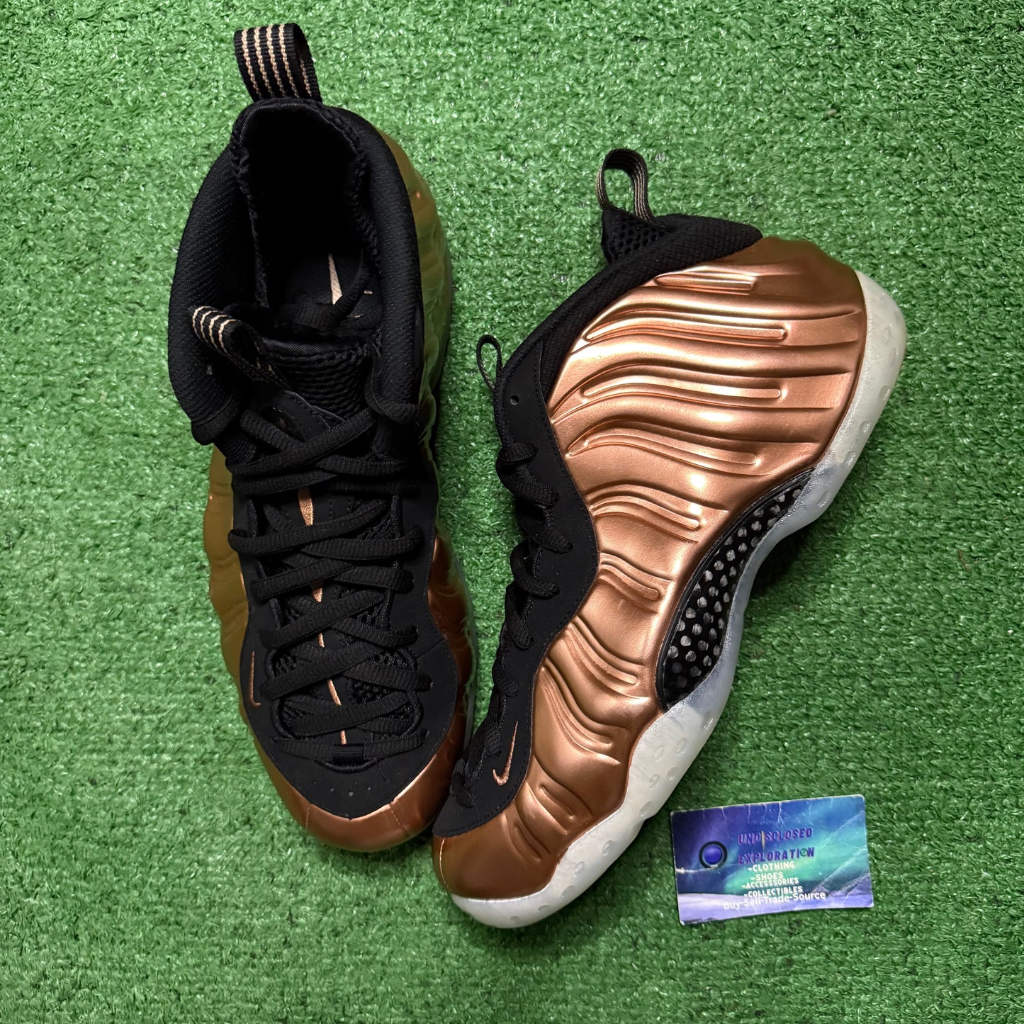 Nike Foamposite Copper 10.5 Men “Preowned”