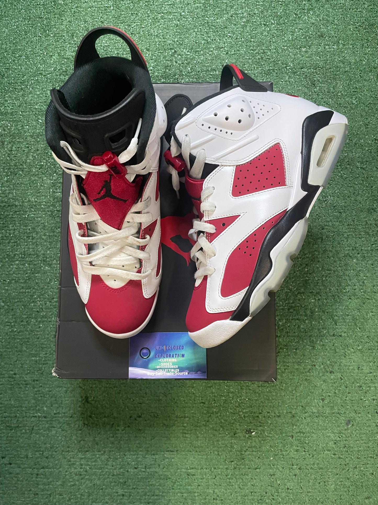 Air Jordan 6 Carmine 2021 size 8.5men/10women