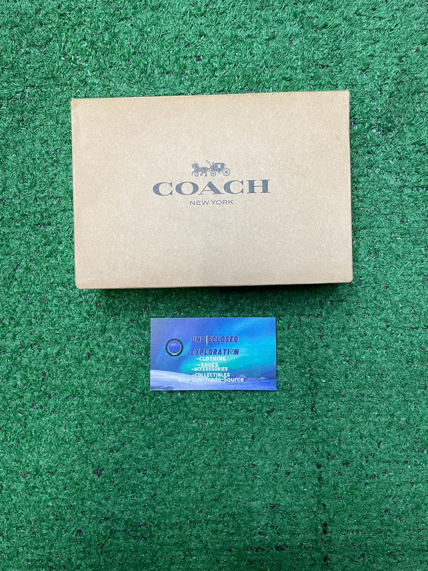 Coach Mini Skinny ID silver
