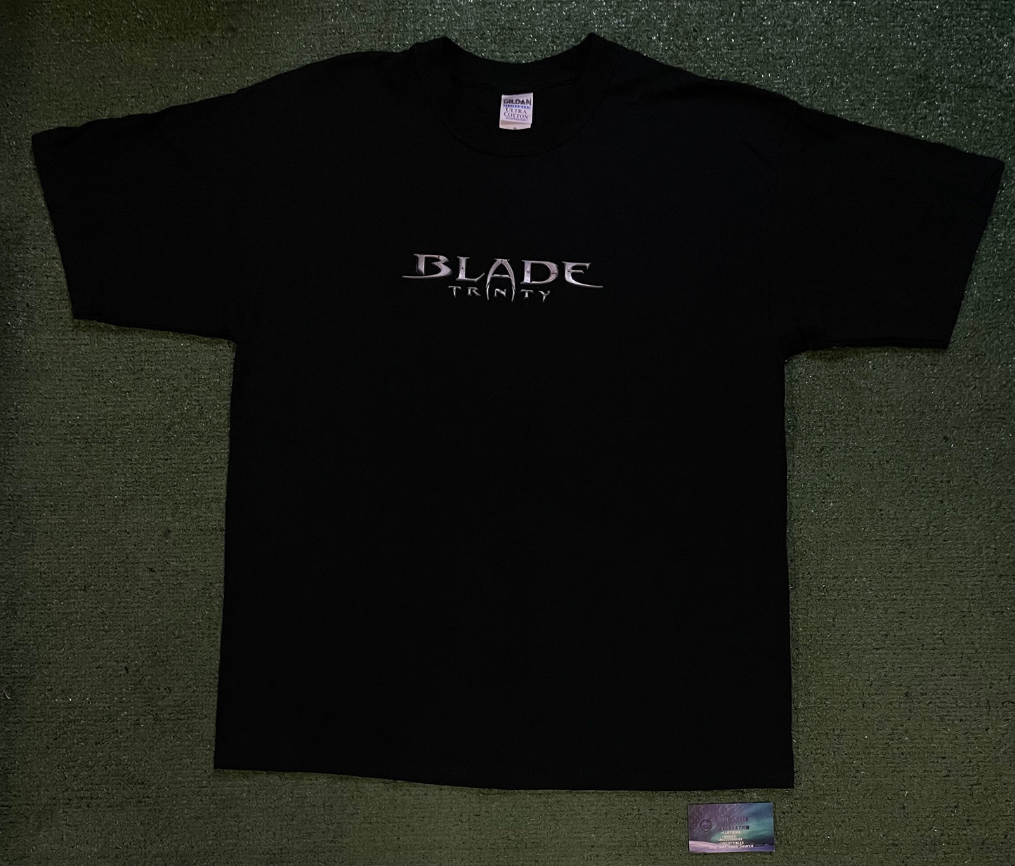 Vintage 2000s Blade trinity promo  3D letter tee