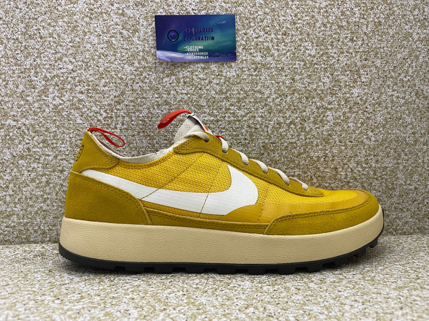 NikeCraft Tom Sachs General Purpose Shoe Archive Dark Sulfur 11.5 Men/13 Women “Preowned”