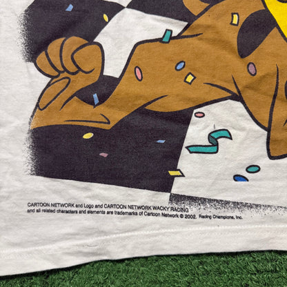 Vintage Scooby Doo Cartoon Network NASCAR Shirt