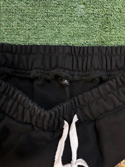 Black cross shorts