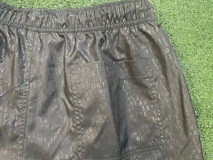 Nike sportswear all over print grey shorts