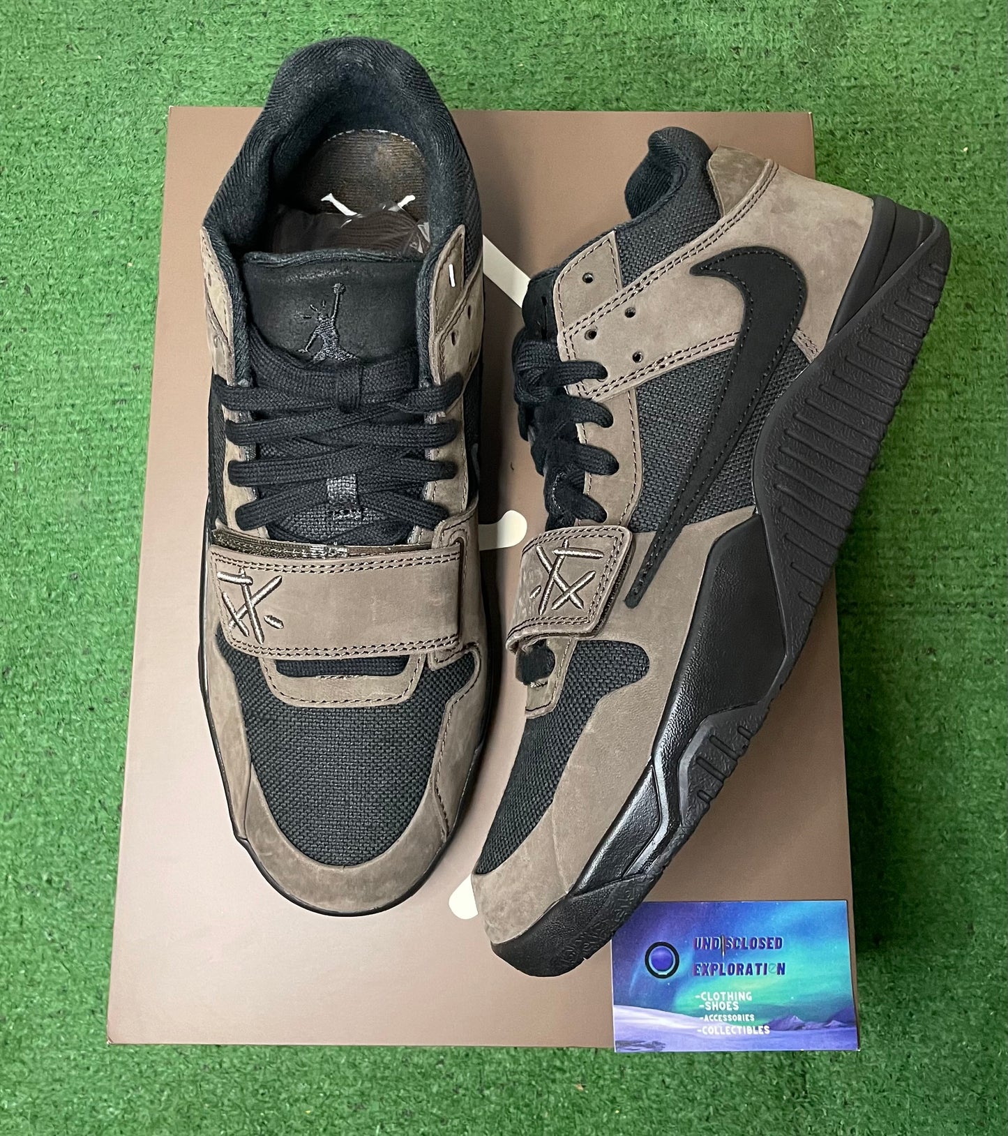 Travis scott jumpman jack trainer dark mocha
