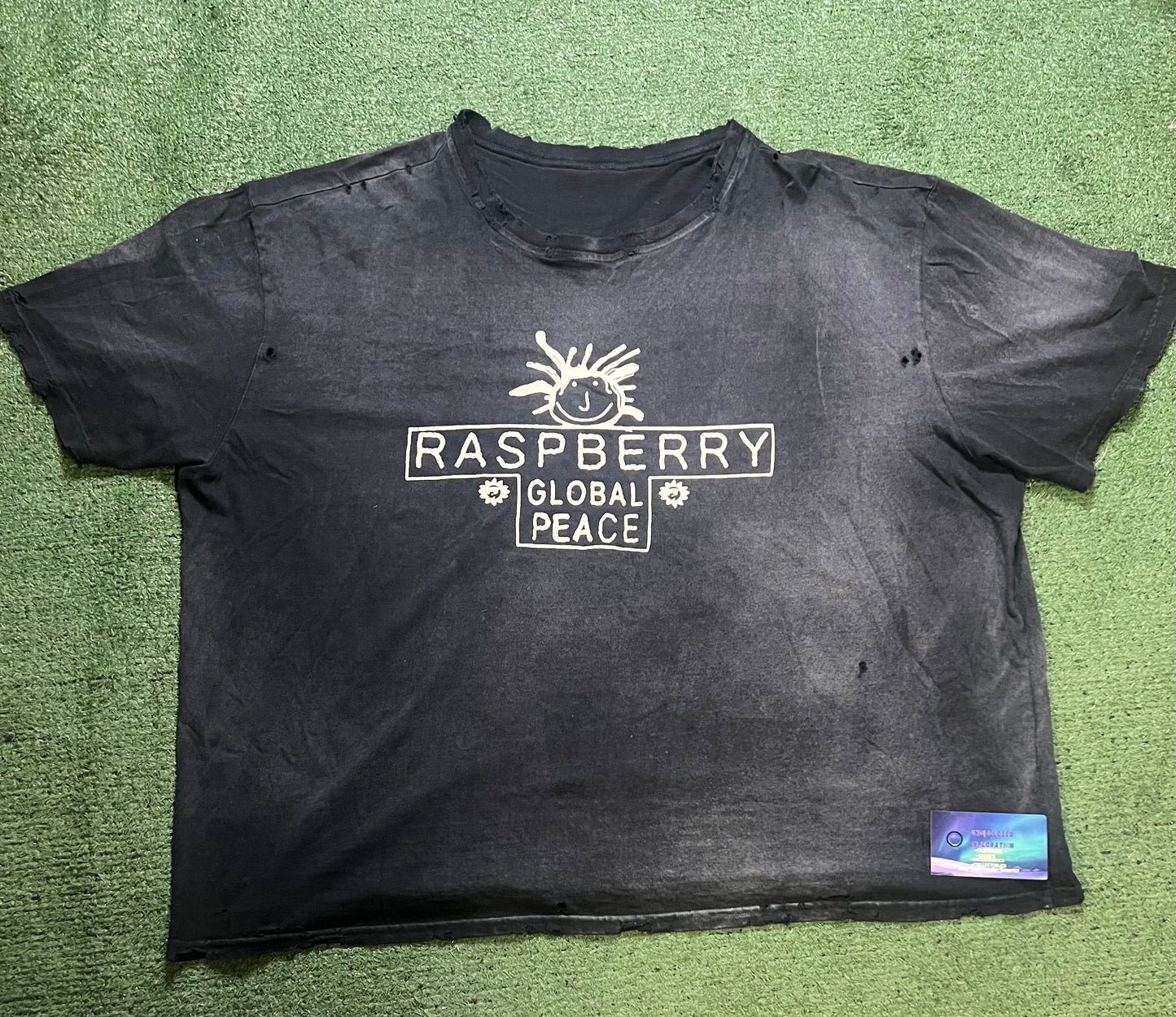 Gv Gallery raspberry hills global peace tee