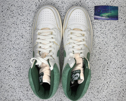Jordan Air Ship A Ma Maniere Green Stone 10 Men/11.5 Women “Preowned”