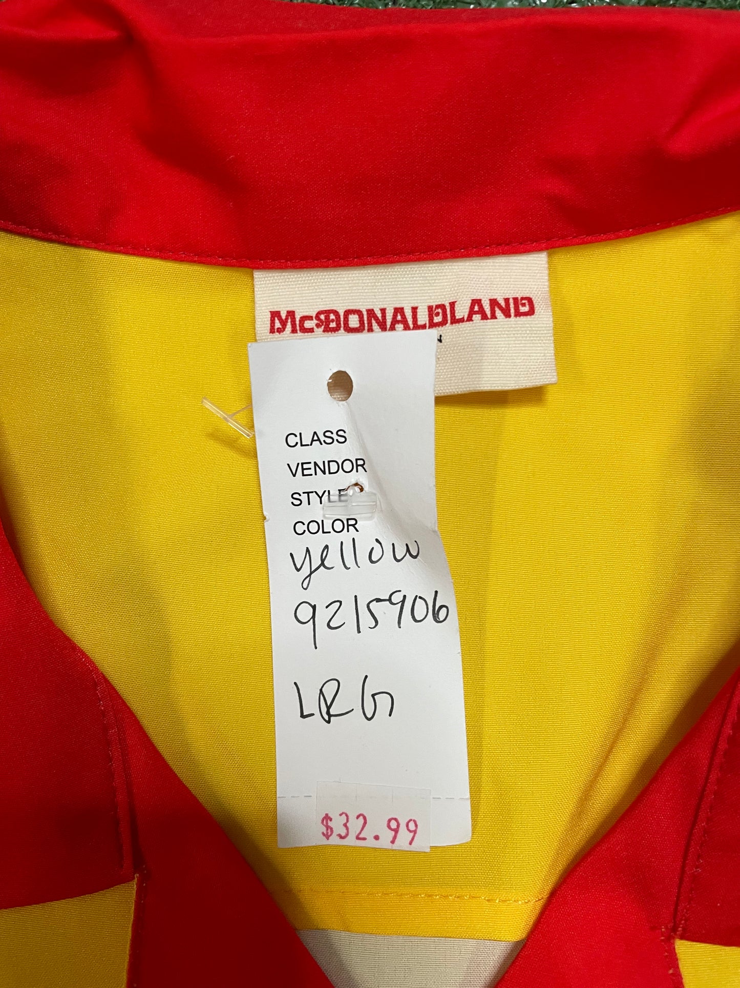 Welcome To McDonaldland button up
