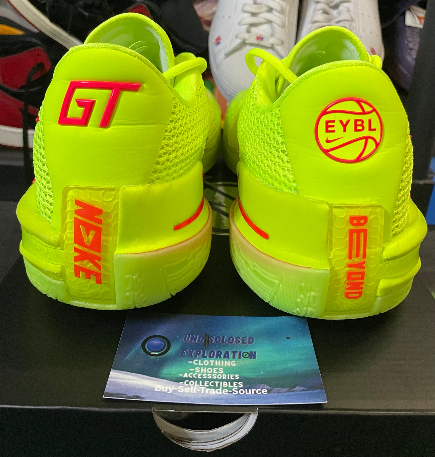 Nike Air Zoom GT cut EYBL volt bright crimson size 12men/13.5women