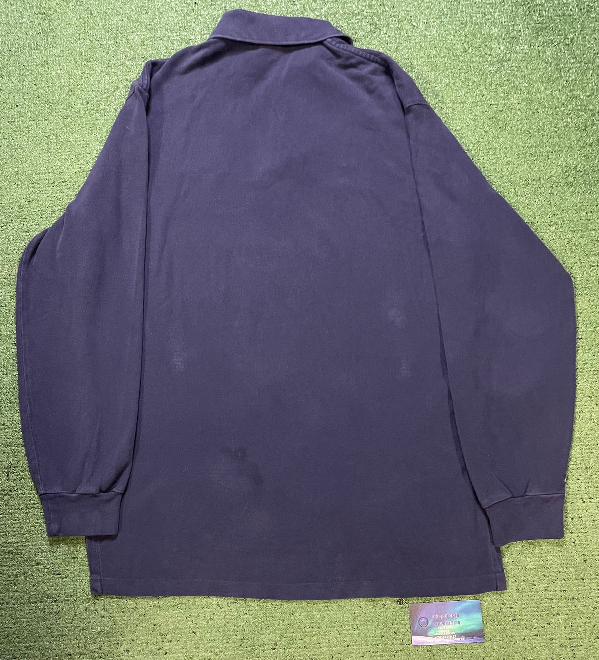 Polo by Ralph Lauren navy longsleeve rugby polo