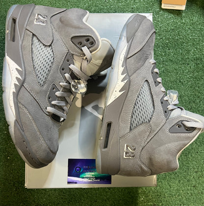 Jordan 5 wolf grey 2026 size 10.5men/12women
