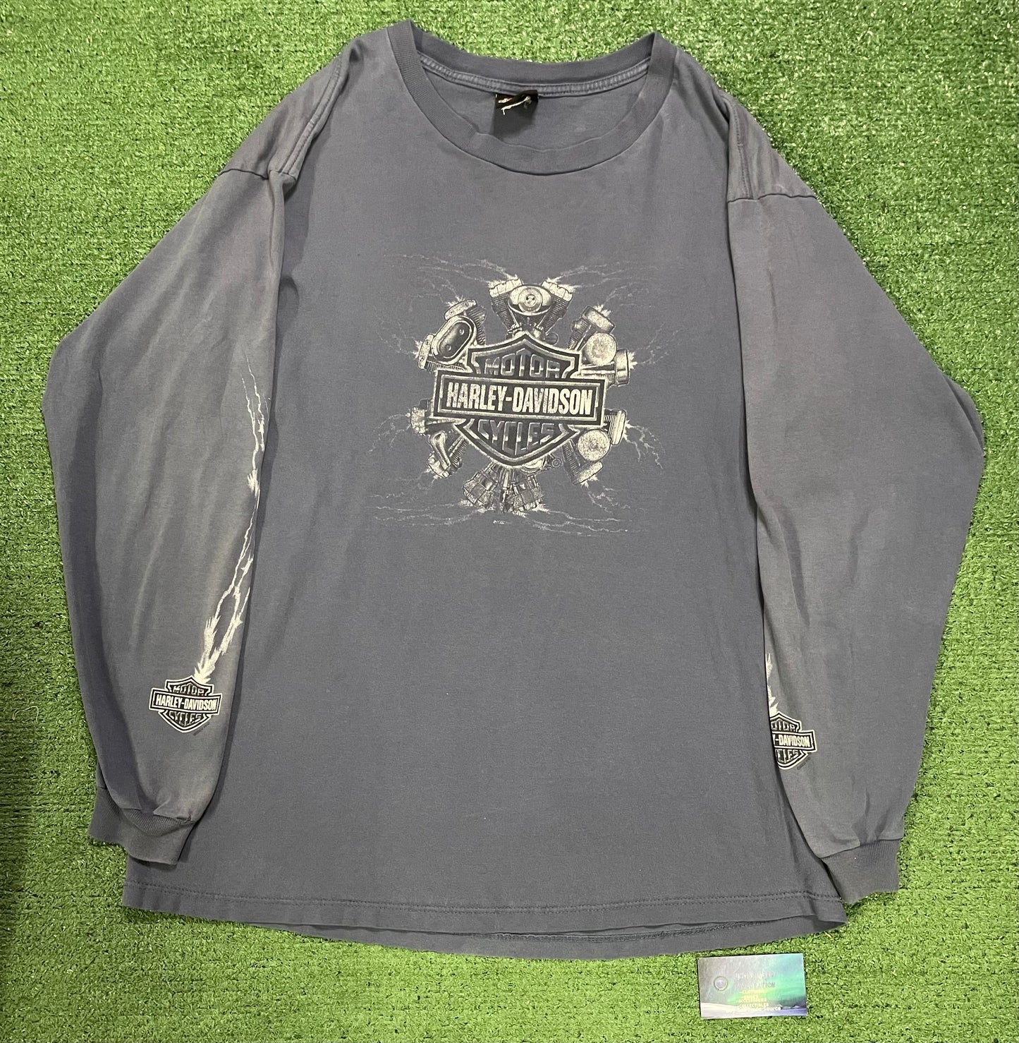 Vintage Harley Davidson flame longsleeve