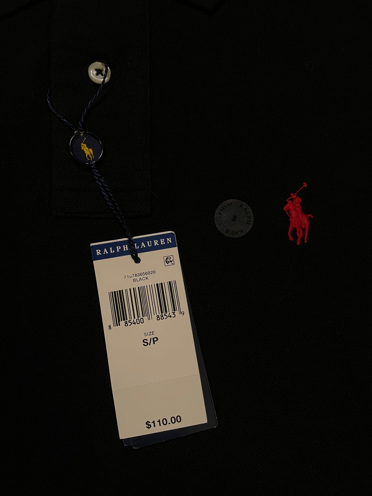 Polo Ralph Lauren black & red polo