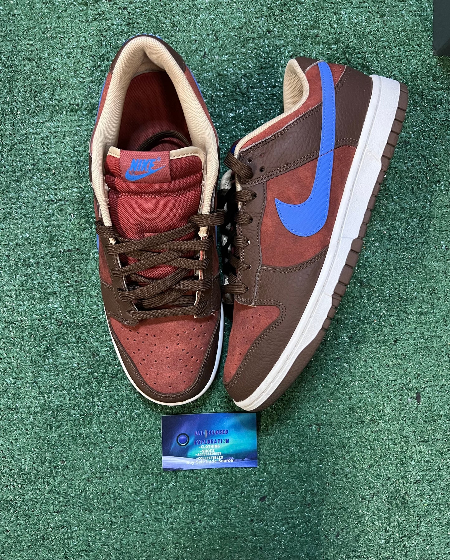 Nike dunk low premium mars stone blue size 10men/11.5women