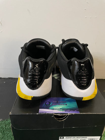 Adidas agent Gil restomod black bold gold size 10.5men/12women