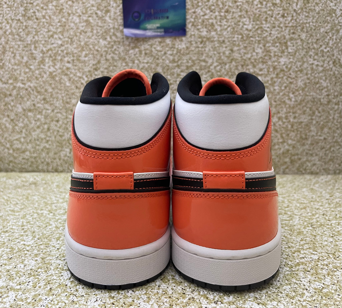 Jordan 1 Mid Orange Turf