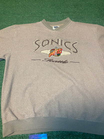 Vintage Seattle sonics crewneck