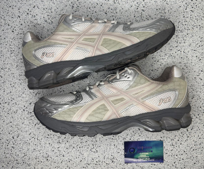 ASICS Gel Nimbus 10.1 Kith White Morganite 12 Men/13.5 Women “Preowned”